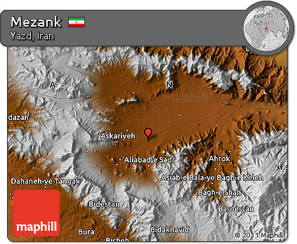 Physical Map of Mezank