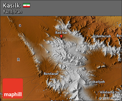 Physical Map of Kasilk