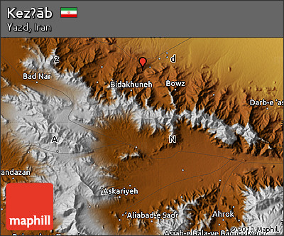 Physical Map of Kez̄āb