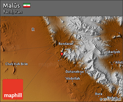 Physical Map of Malūs