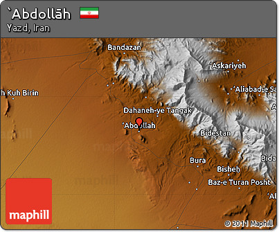 Physical Map of `Abdollāh