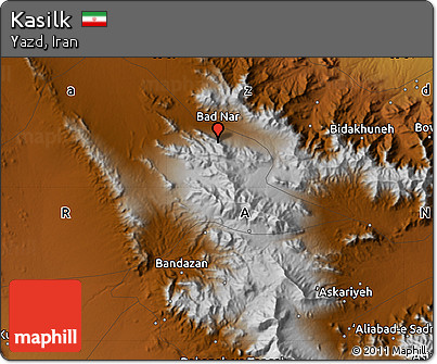 Physical Map of Kasilk