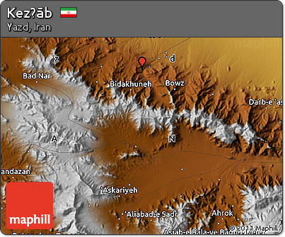 Physical Map of Kez̄āb