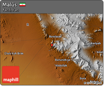 Physical Map of Malūs