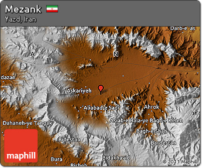 Physical Map of Mezank