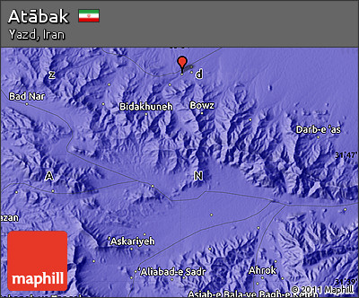 Political Map of Atābak