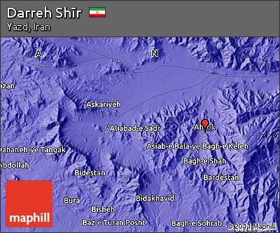 Political Map of Darreh Shīr