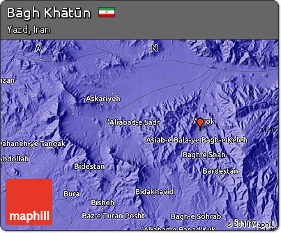 Political Map of Bāgh Khātūn
