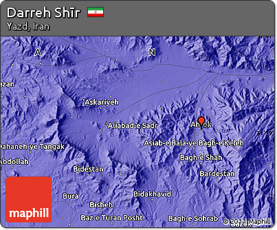 Political Map of Darreh Shīr