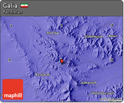 Political Map of Galia