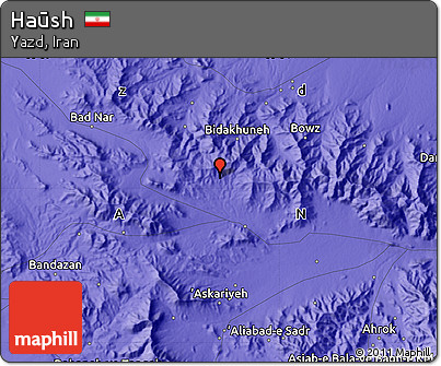 Political Map of Haūsh
