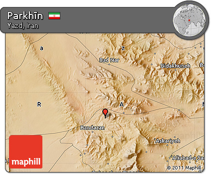 Satellite Map of Parkhīn