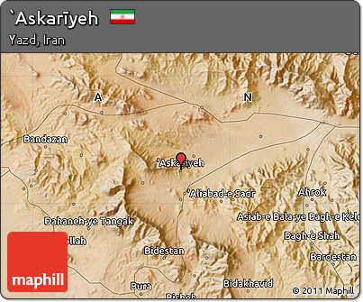 Satellite Map of `Askarīyeh
