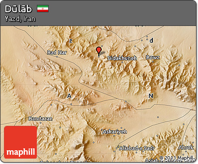 Satellite Map of Dūlāb