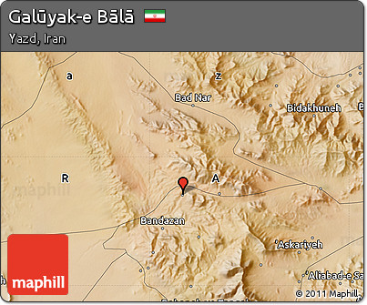 Satellite Map of Galūyak-e Bālā