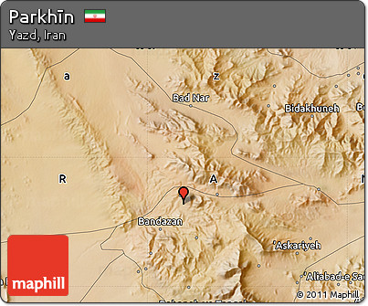 Satellite Map of Parkhīn