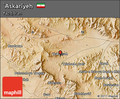 Satellite Map of `Askarīyeh