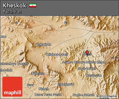 Satellite Map of Kheskok