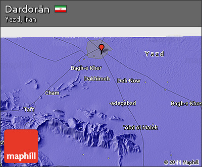 Political 3D Map of Dardorān