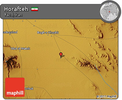 Physical Map of Horafteh