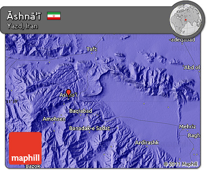 Political Map of Āshnā'ī