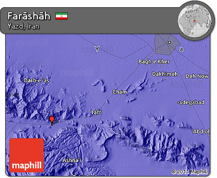 Political Map of Farāshāh