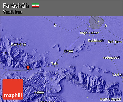 Political Map of Farāshāh