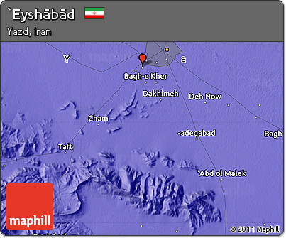 Political Map of `Eyshābād