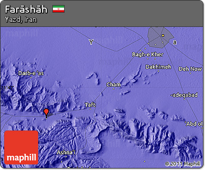 Political Map of Farāshāh