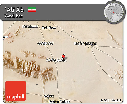 Satellite Map of `Alī Āb