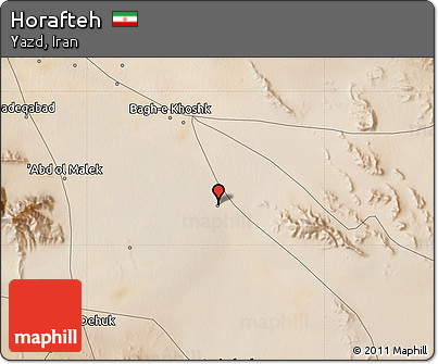 Satellite Map of Horafteh