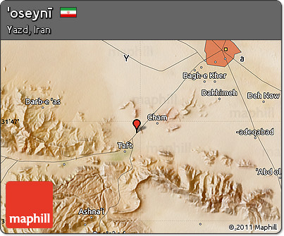 Satellite Map of 'oseynī