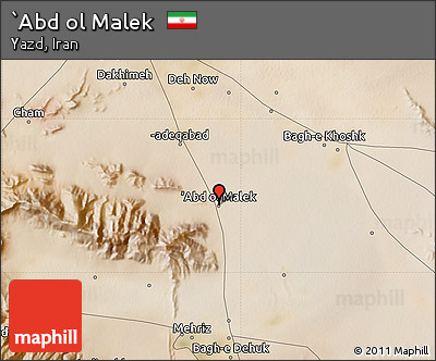 Satellite Map of `Abd Ol Malek