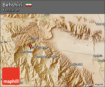 Satellite Map of Behshīrī