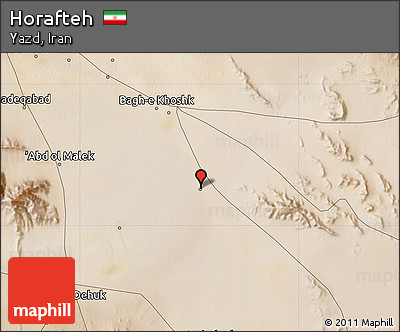 Satellite Map of Horafteh