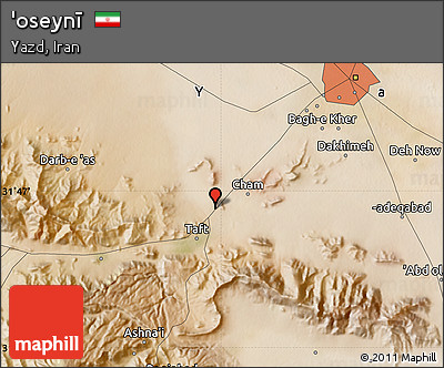 Satellite Map of 'oseynī
