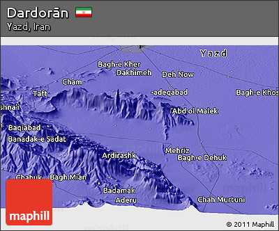Political Panoramic Map of Dardorān