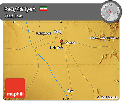 Physical Map of Re3/4ā'īyeh