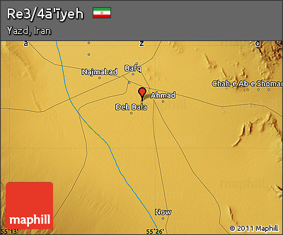 Physical Map of Re3/4ā'īyeh
