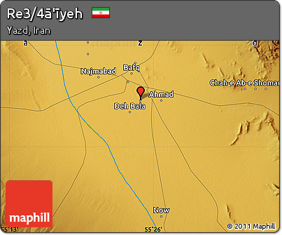Physical Map of Re3/4ā'īyeh