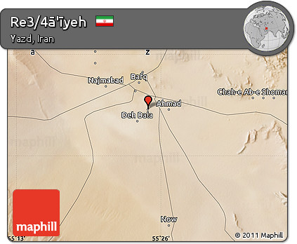 Satellite Map of Re3/4ā'īyeh