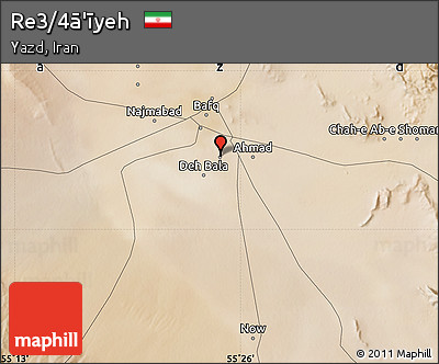 Satellite Map of Re3/4ā'īyeh