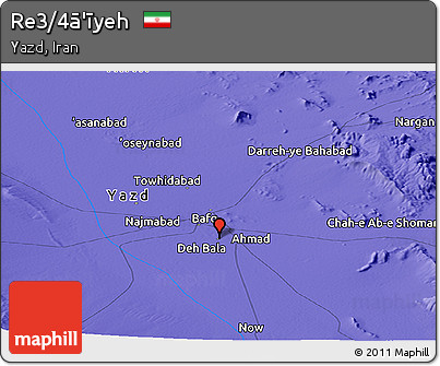 Political Panoramic Map of Re3/4ā'īyeh