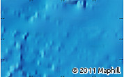 Shaded Relief Map of the area around 31° 39' 38" N, 61° 58' 30" W