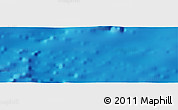 Shaded Relief Panoramic Map of the area around 31° 39' 38" N, 61° 58' 30" W
