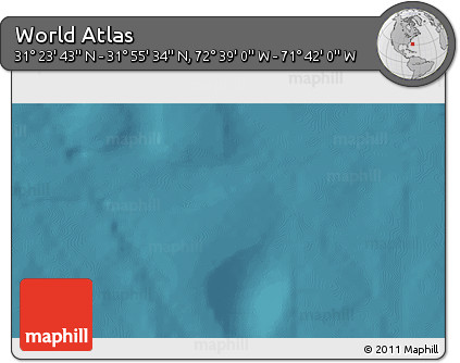 Satellite 3D Map of the Area around 31° 39' 38" N, 72° 10' 30" W