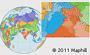 Political Location Map of Verka
