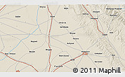 Shaded Relief 3D Map of the area around 31° 39' 38" N, 75° 43' 29" E