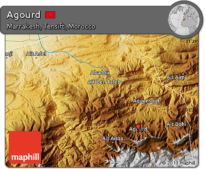 Physical Map of Agourd