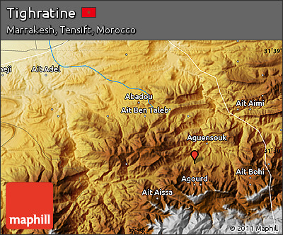 Physical Map of Tighratine